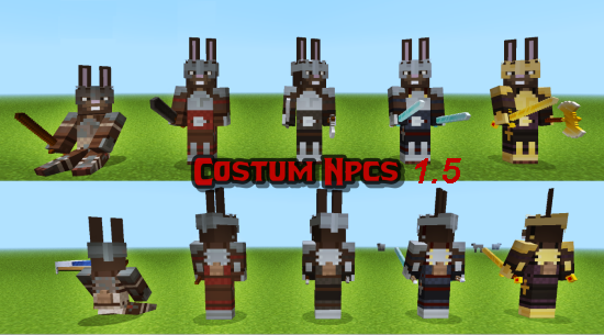 Мод Custom NPC для Minecraft 1.5.2